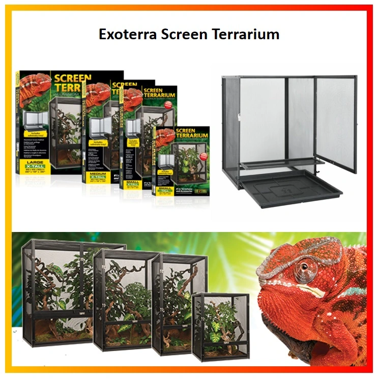 Exo Terra Screen Terrarium Large XTall 90x45x90 cm